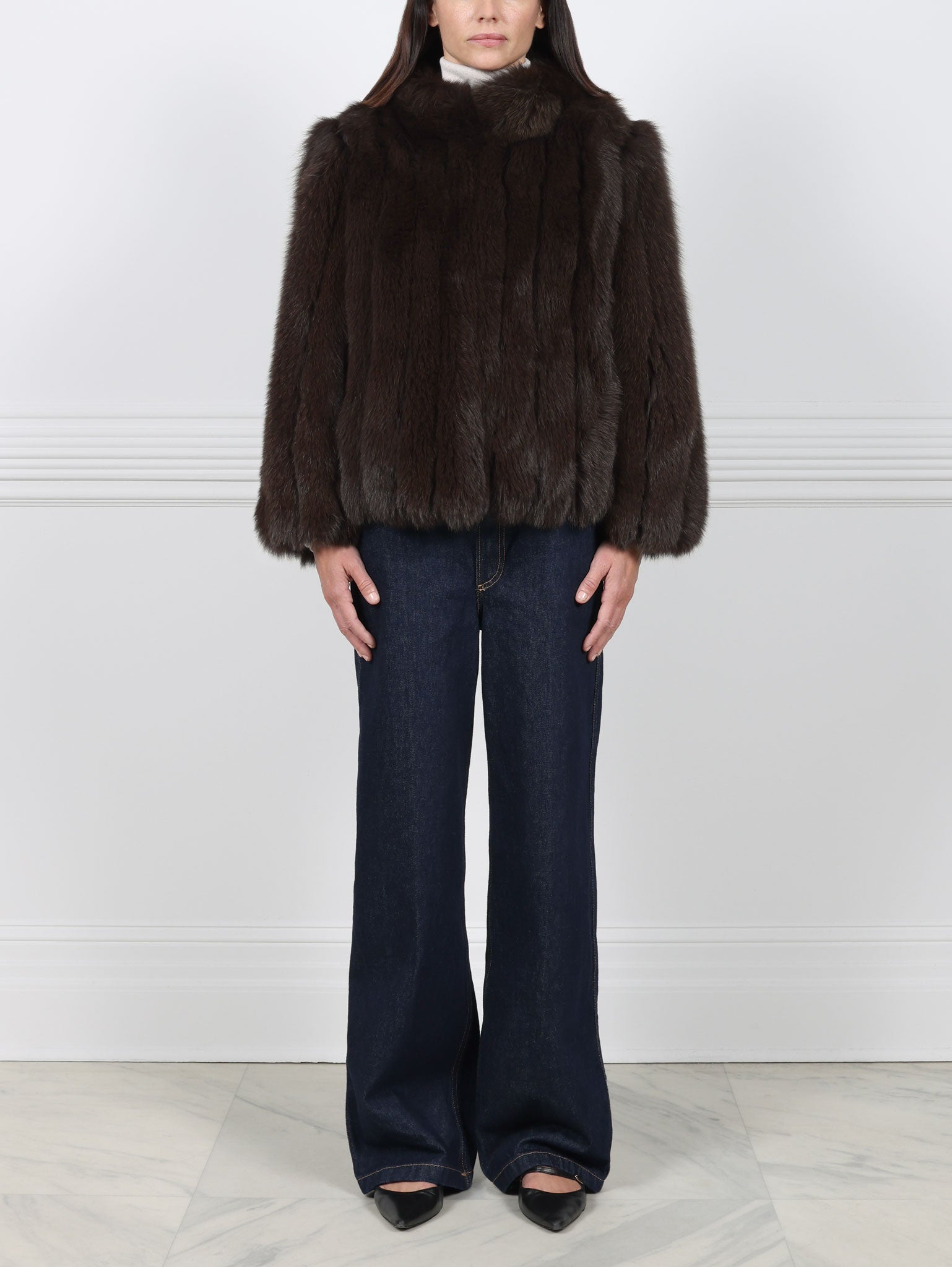 The Sawyer Fox Fur Jacket