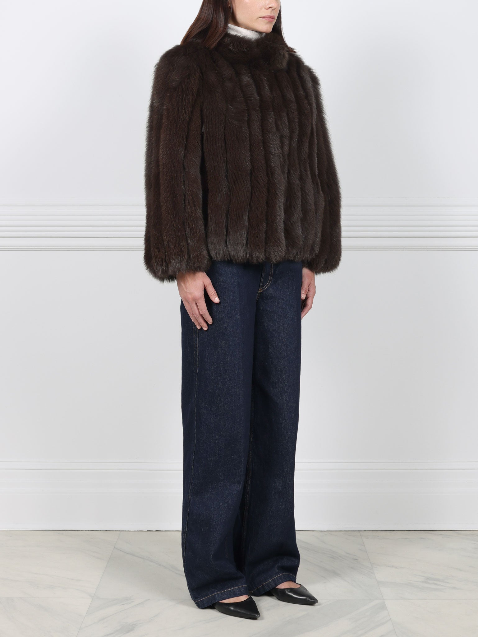 The Sawyer Fox Fur Jacket