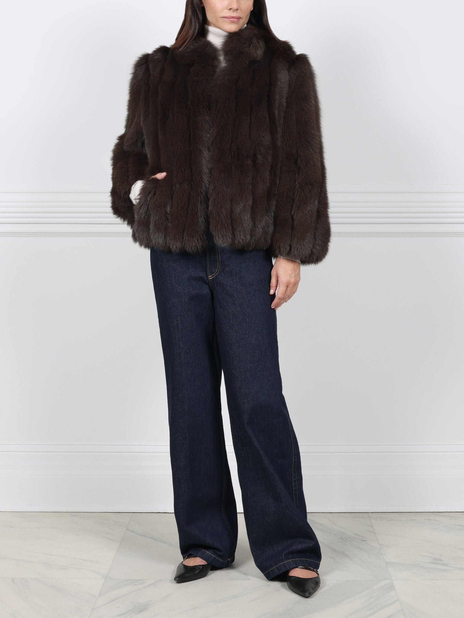 The Sawyer Fox Fur Jacket