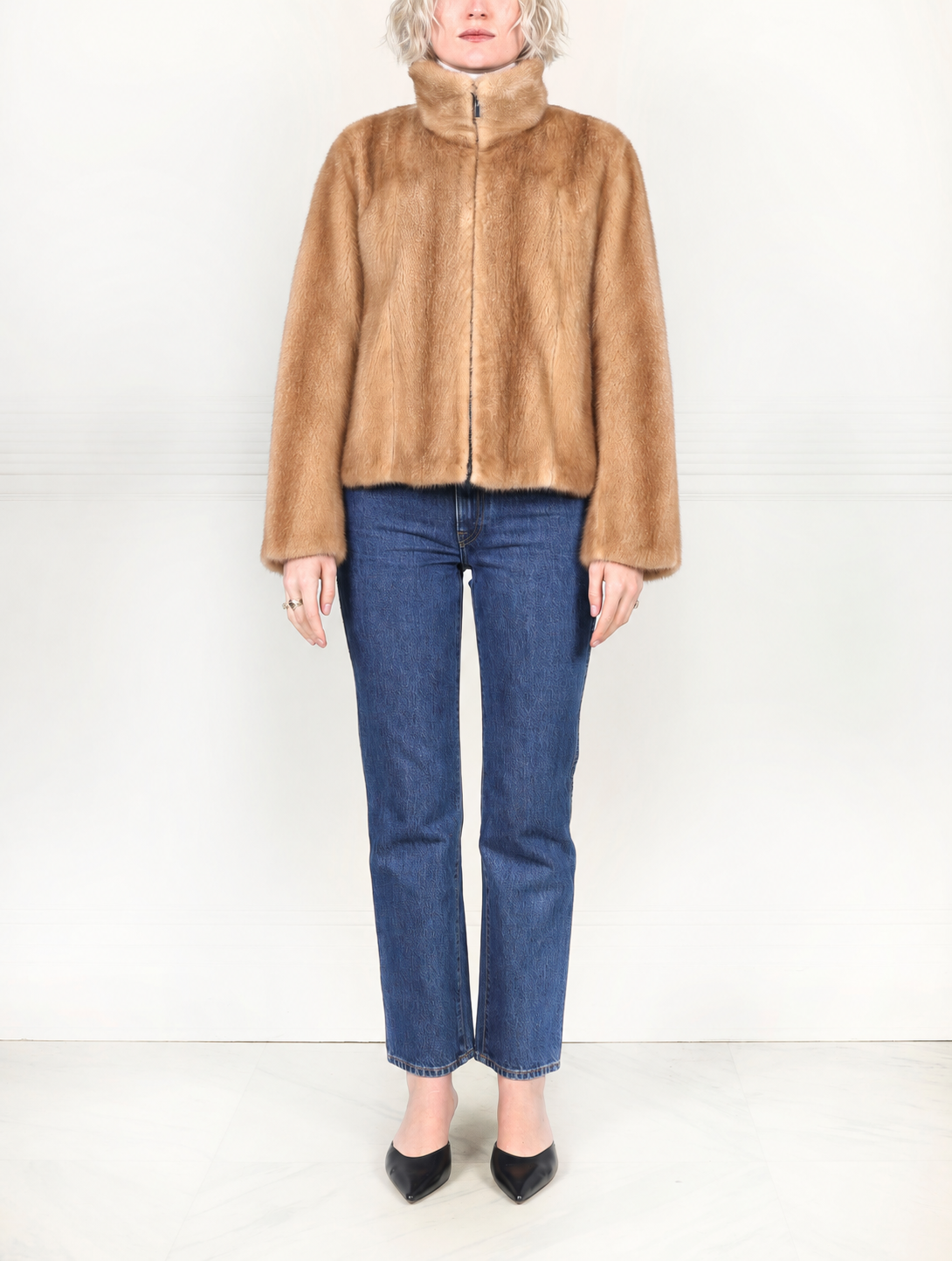 The Evelina Mink Fur Jacket