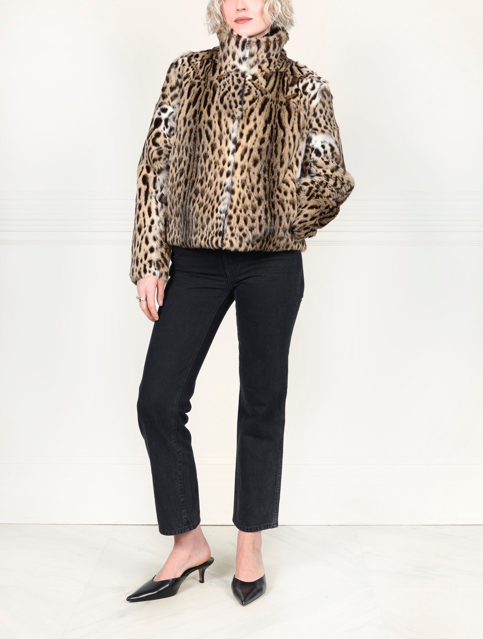 The Elara Upcycled Fur Jacket