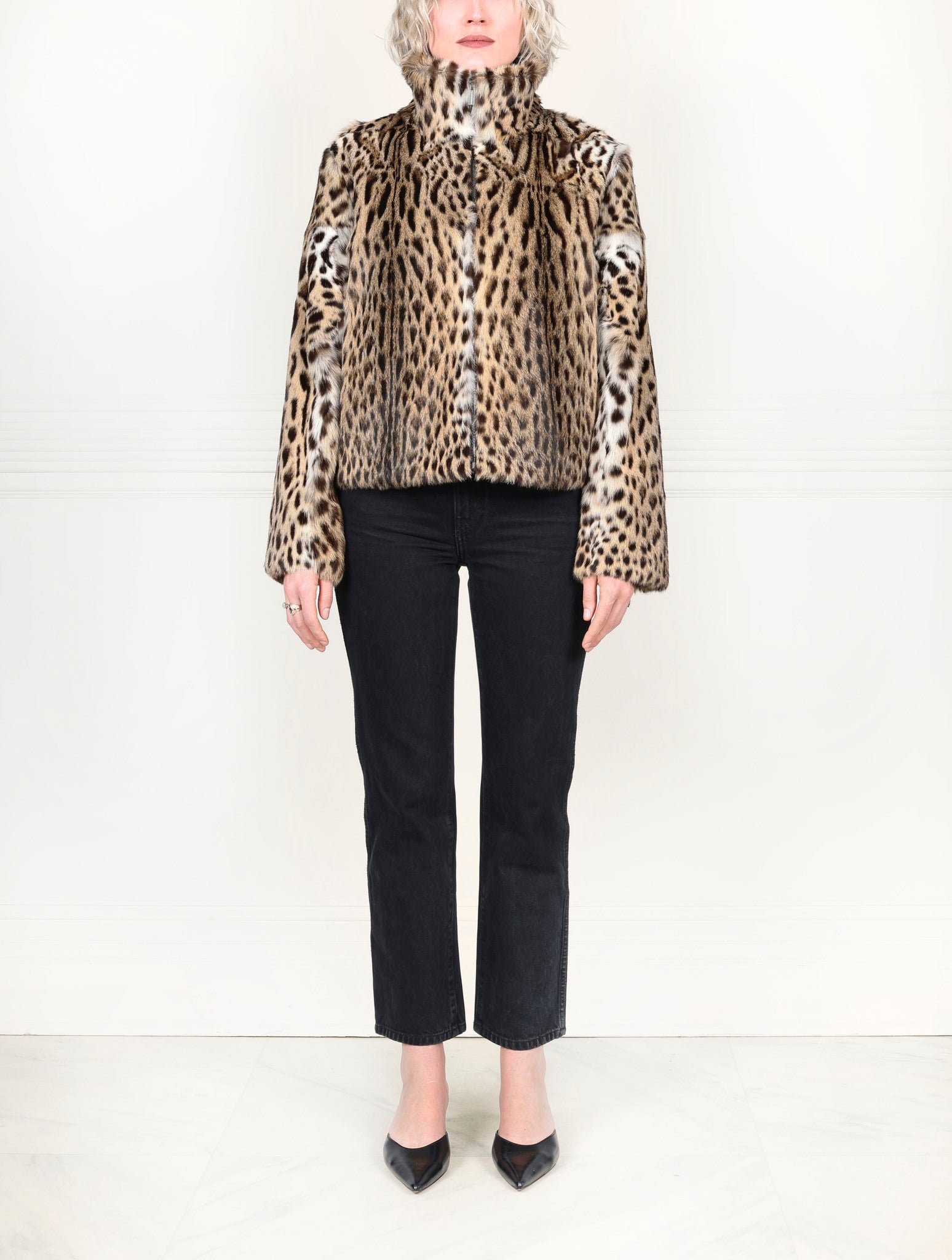 The Elara Upcycled Fur Jacket