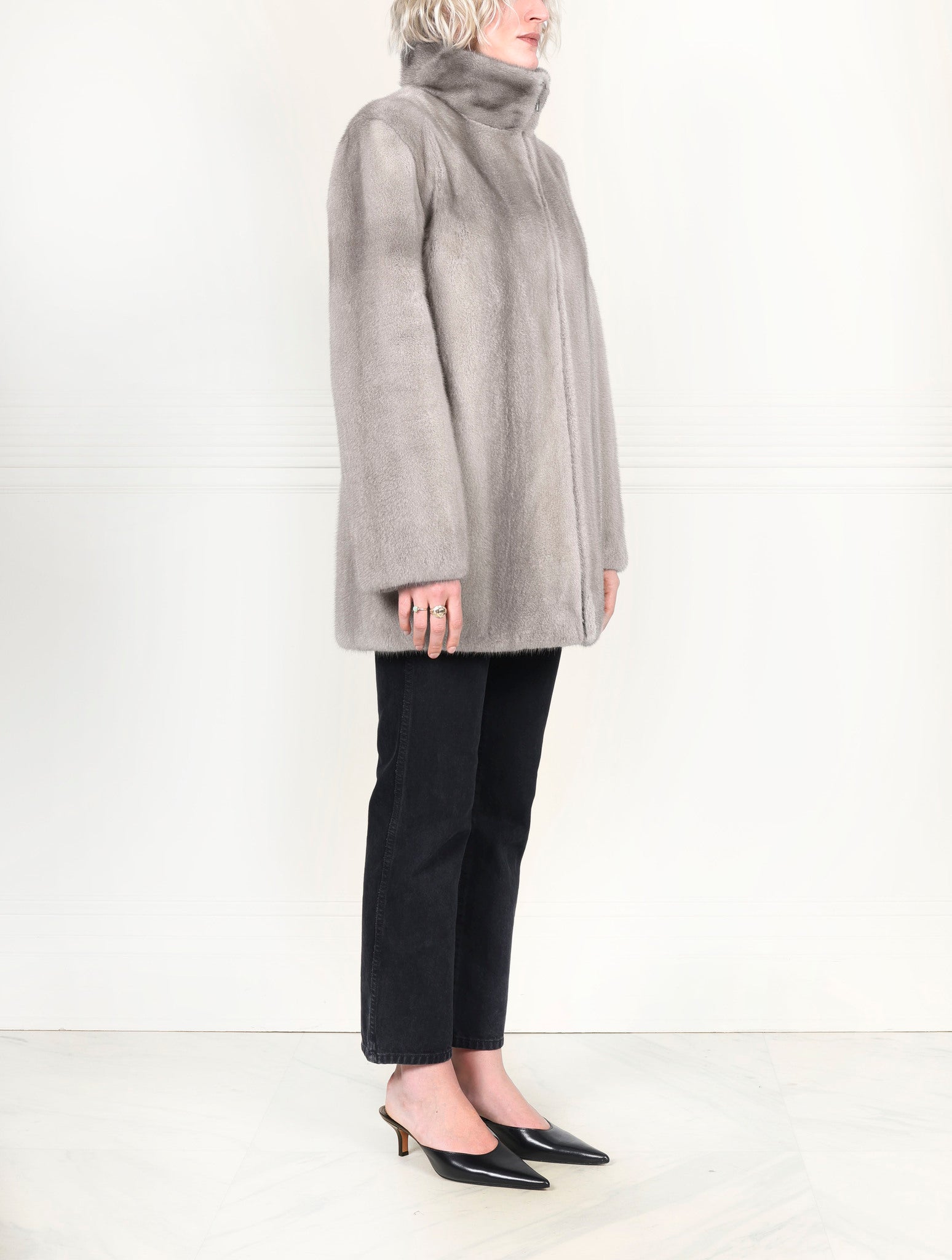 The Corinne Mink Fur Jacket