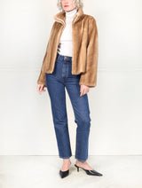 The Evelina Mink Fur Jacket