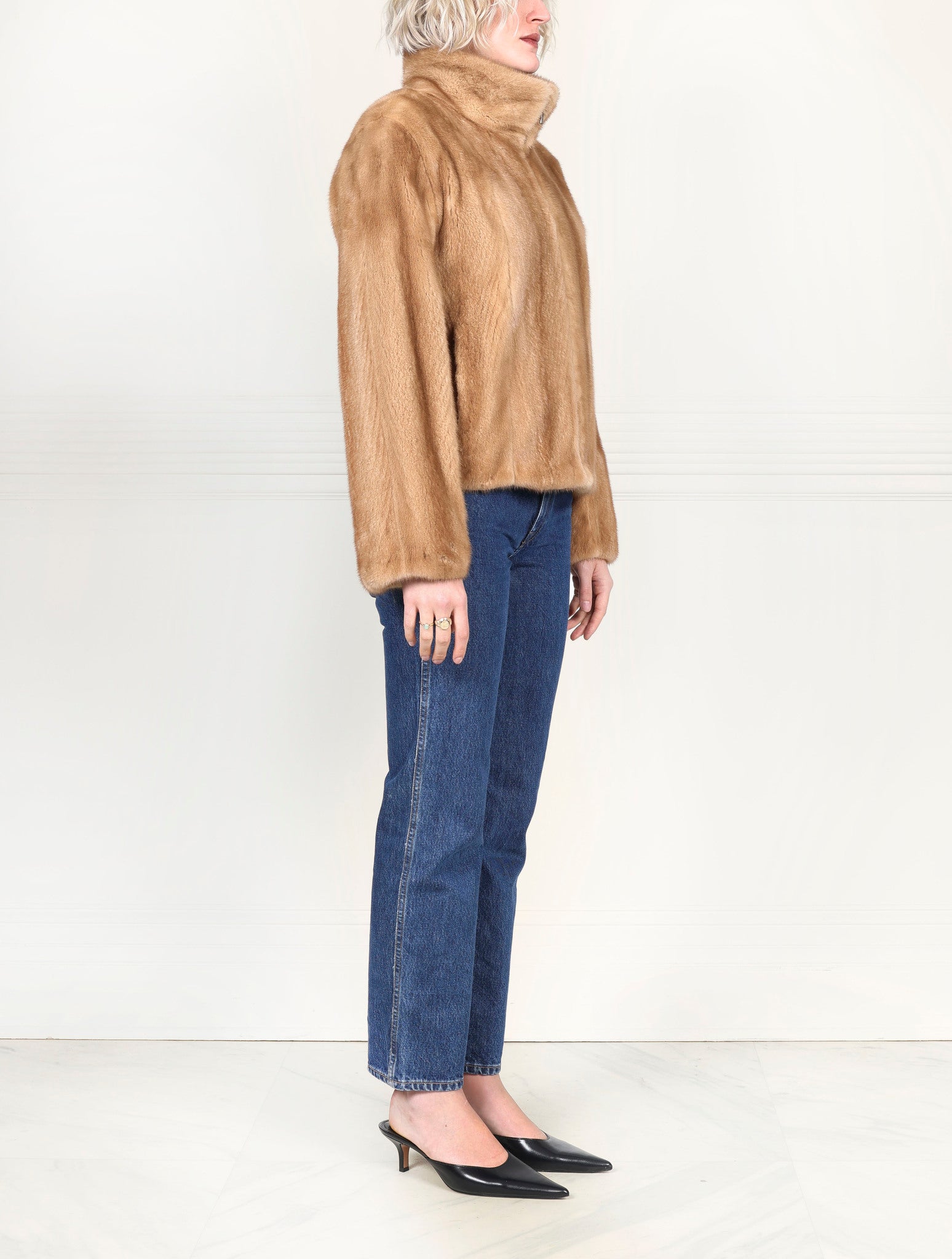 The Evelina Mink Fur Jacket