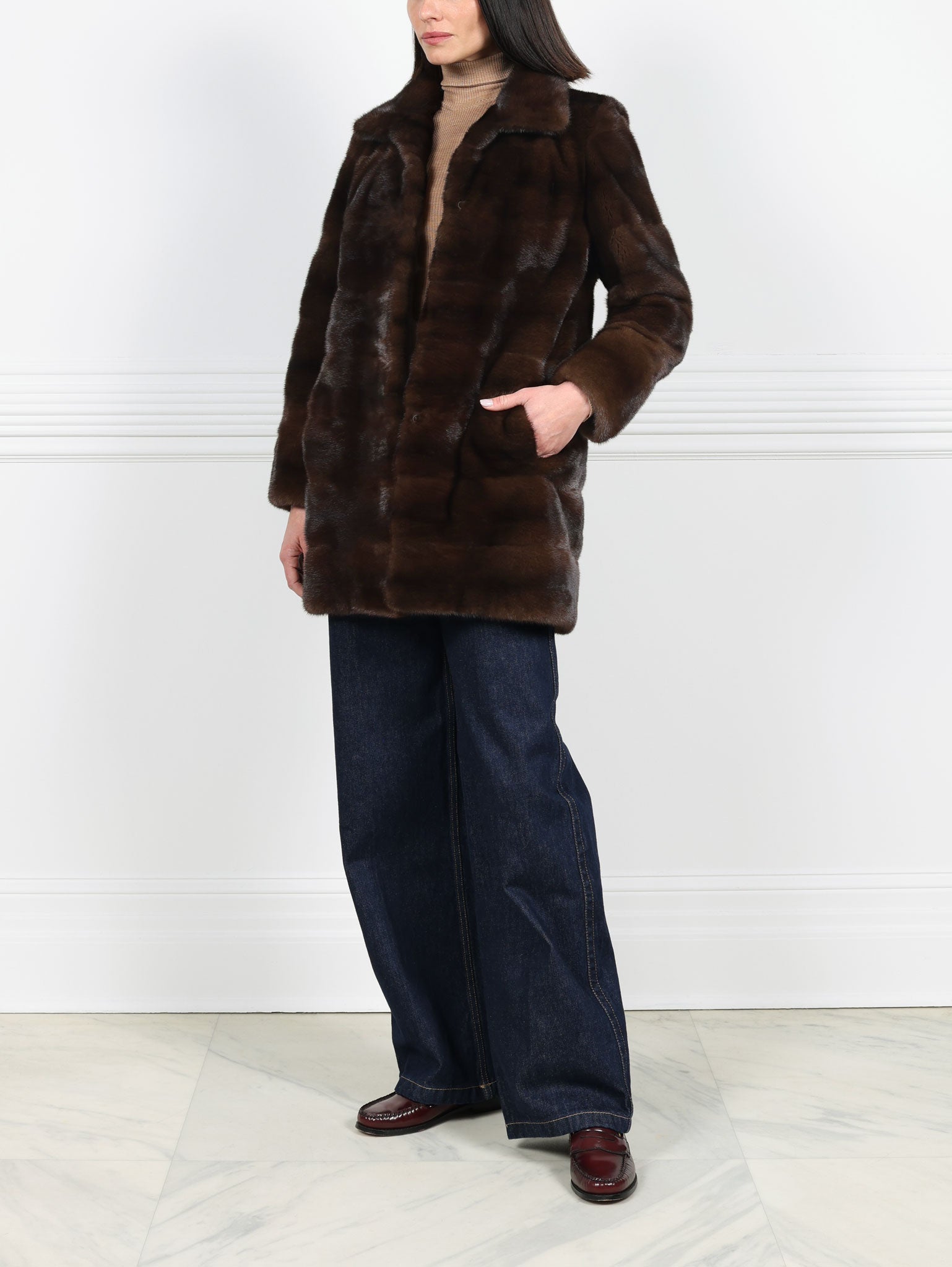 The Haven Mink Fur Coat