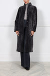 The Cleo Reversible Curly Shearling Coat