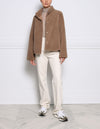 10563X-CAMEL-CURLY-SHEARLING-STAND-COLLAR-JACKET-WITH-ZIPPERS