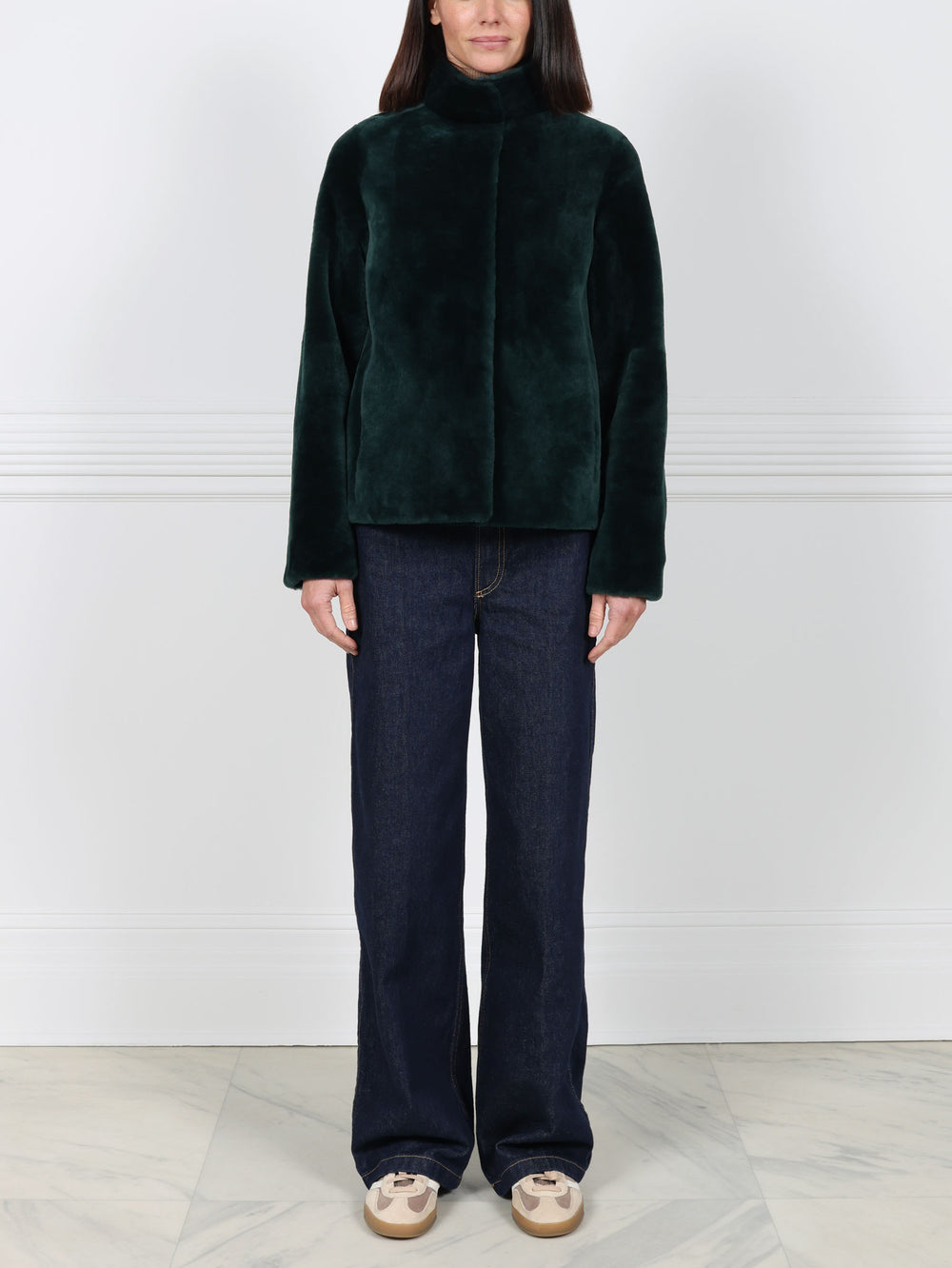 The Elaine Shearling Jacket