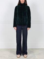 The Elaine Shearling Jacket