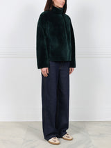 The Elaine Shearling Jacket