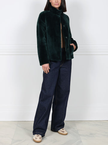 The Elaine Shearling Jacket