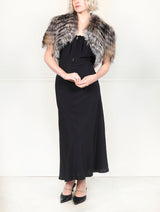 The Drew Layered Fox Fur Shrug
