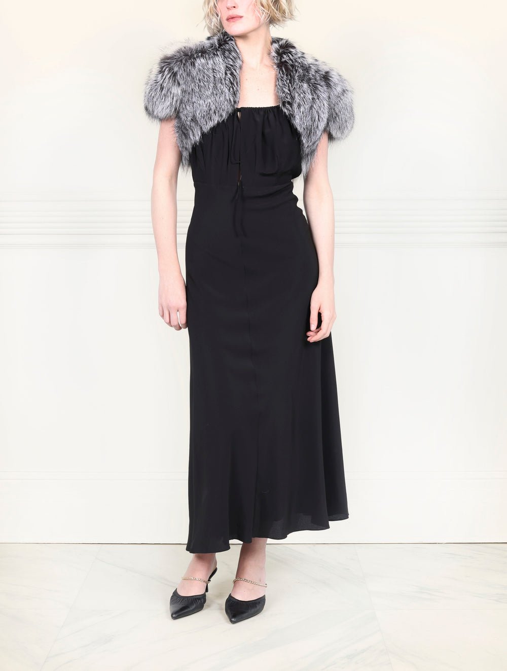 The Drew  Fur Shrug