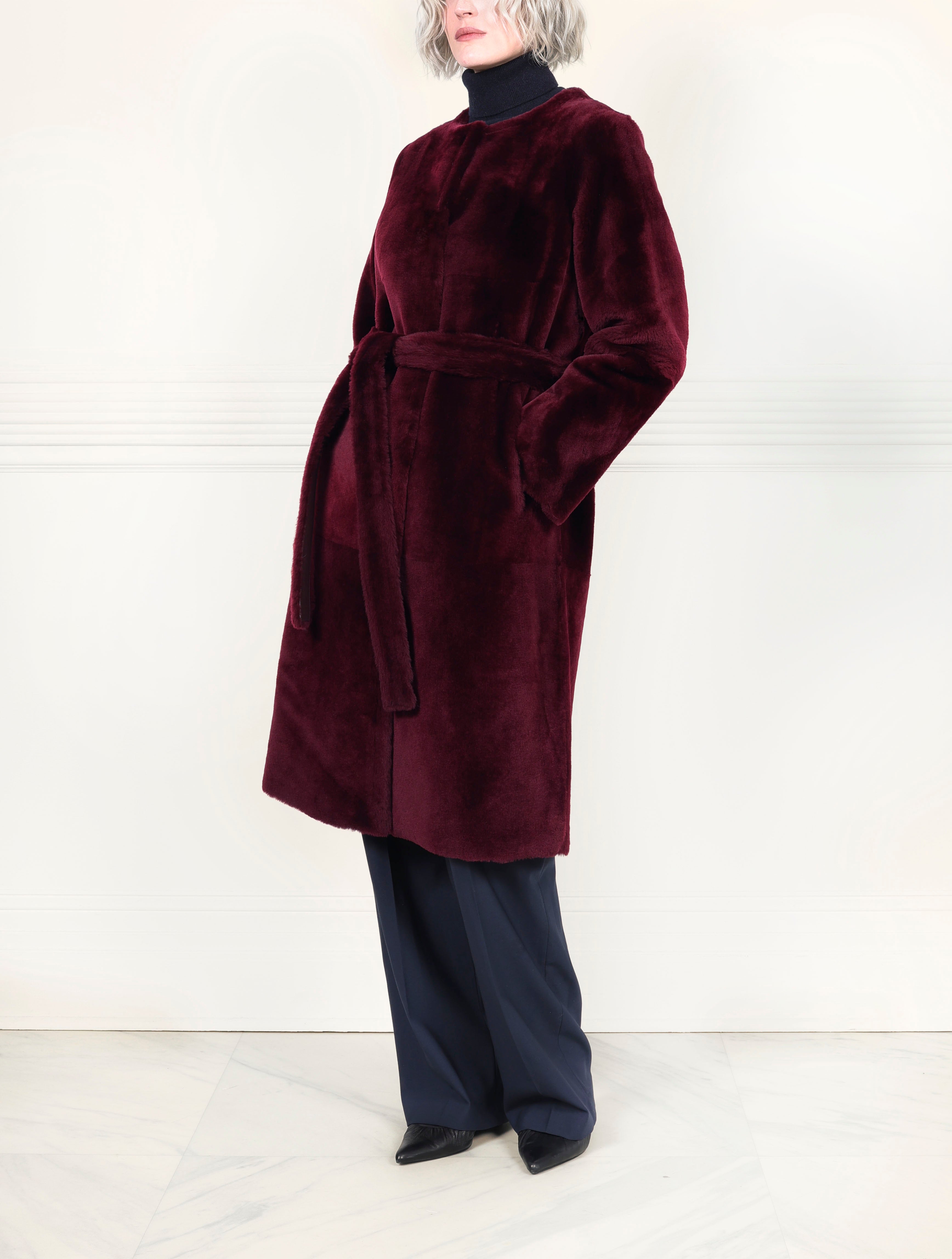 The Marilyn Shearling Coat