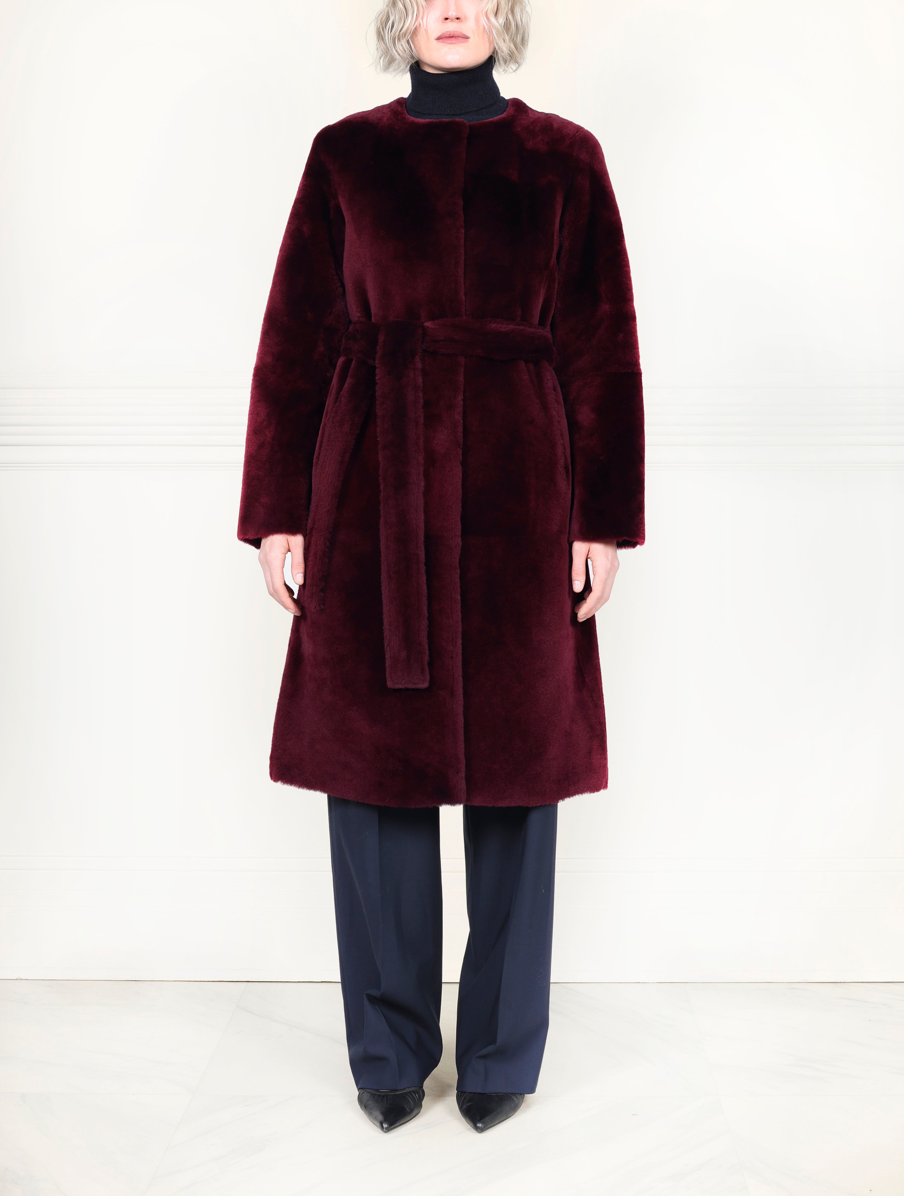 The Marilyn Shearling Coat