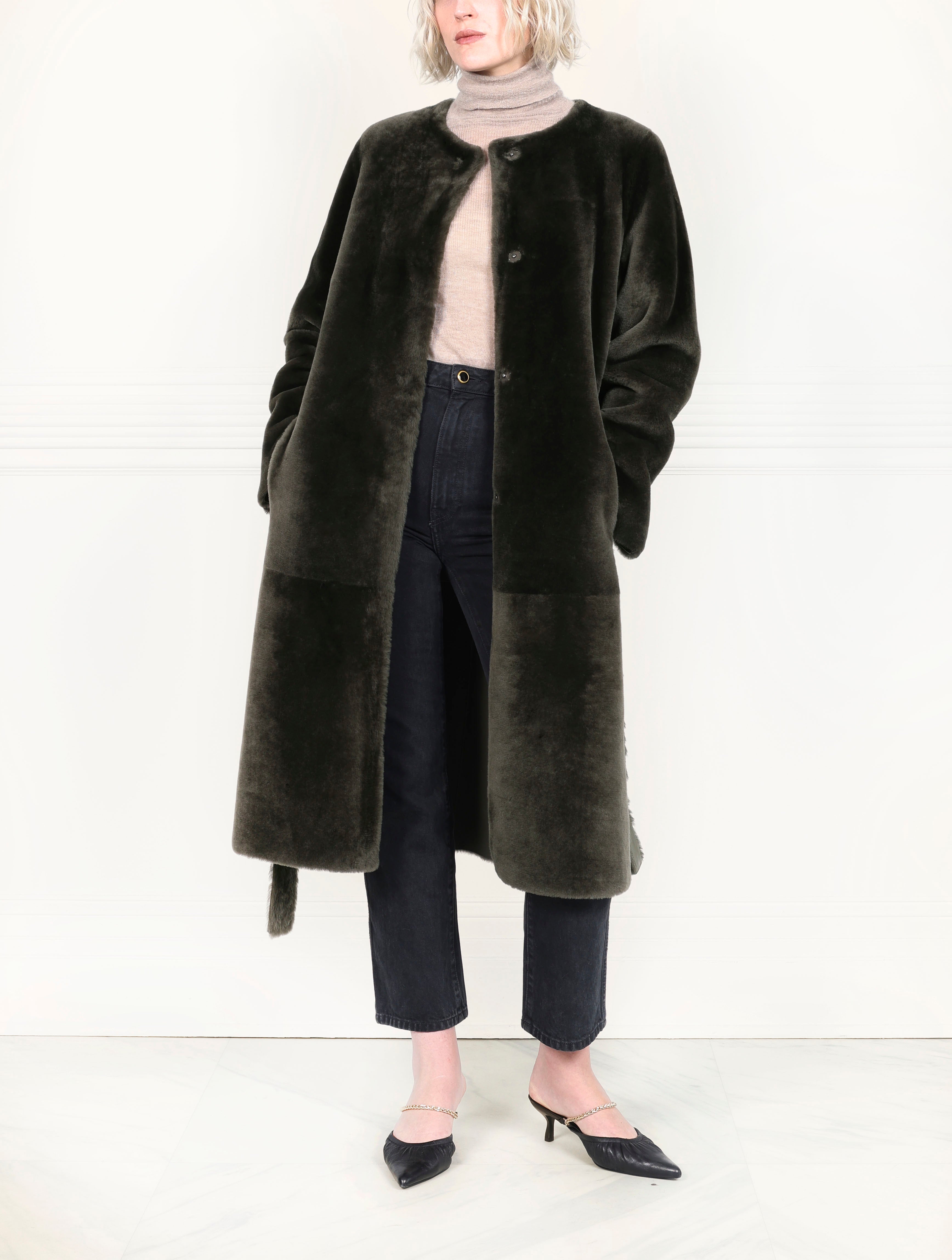 The Marilyn Shearling Coat