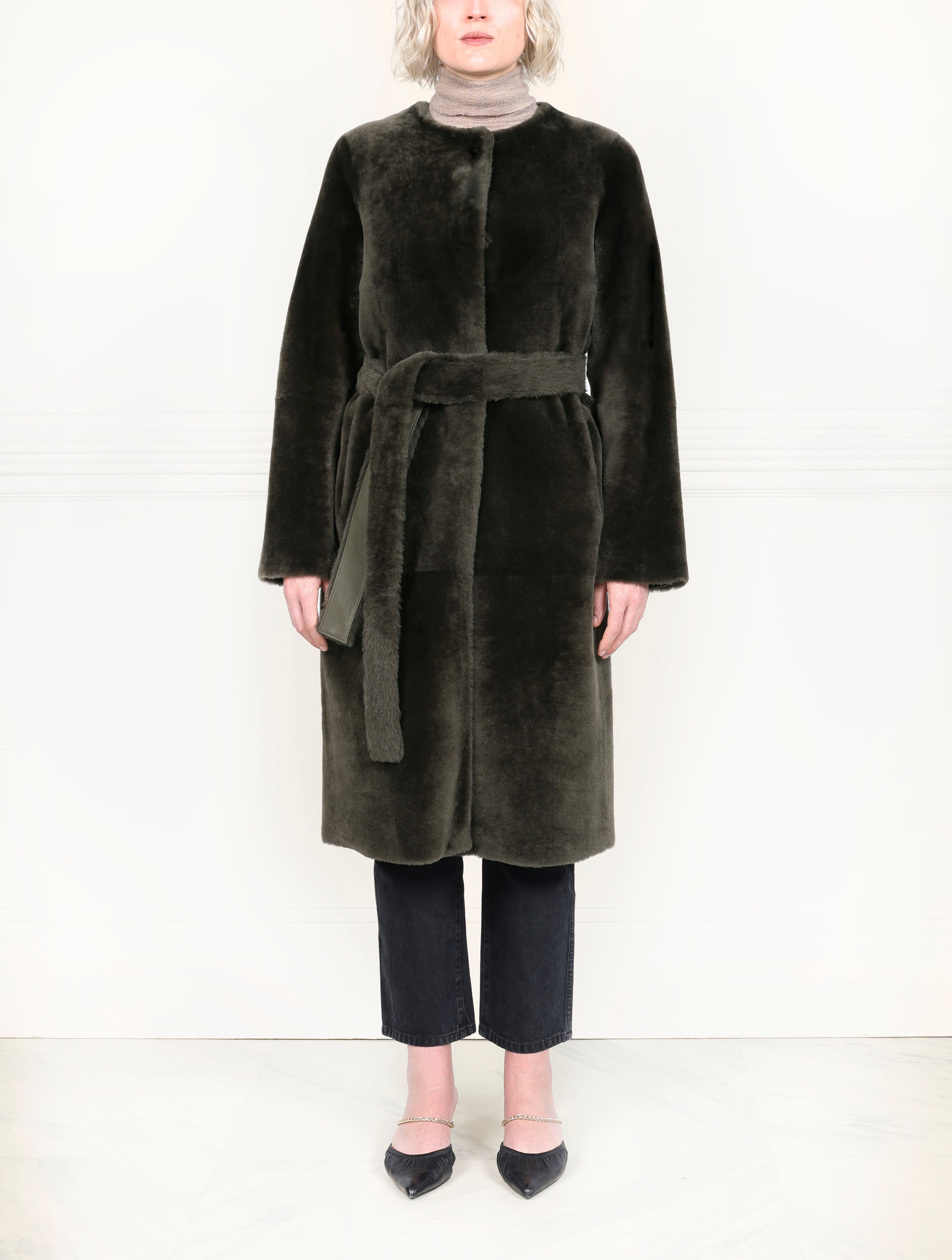 The Marilyn Shearling Coat
