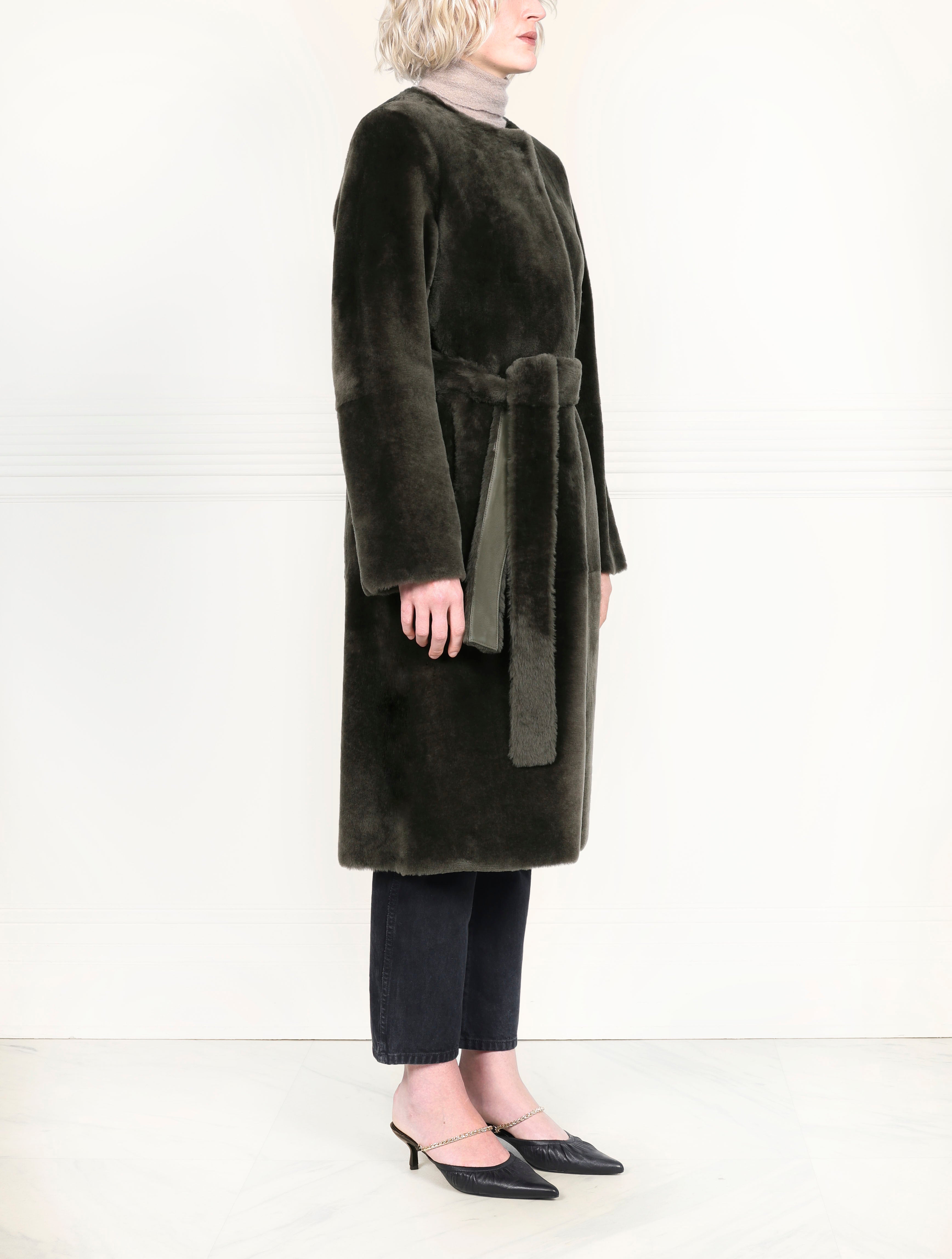 The Marilyn Shearling Coat