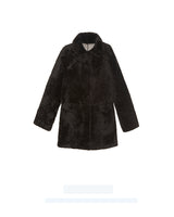 The  Stasia Curly Shearling Jacket