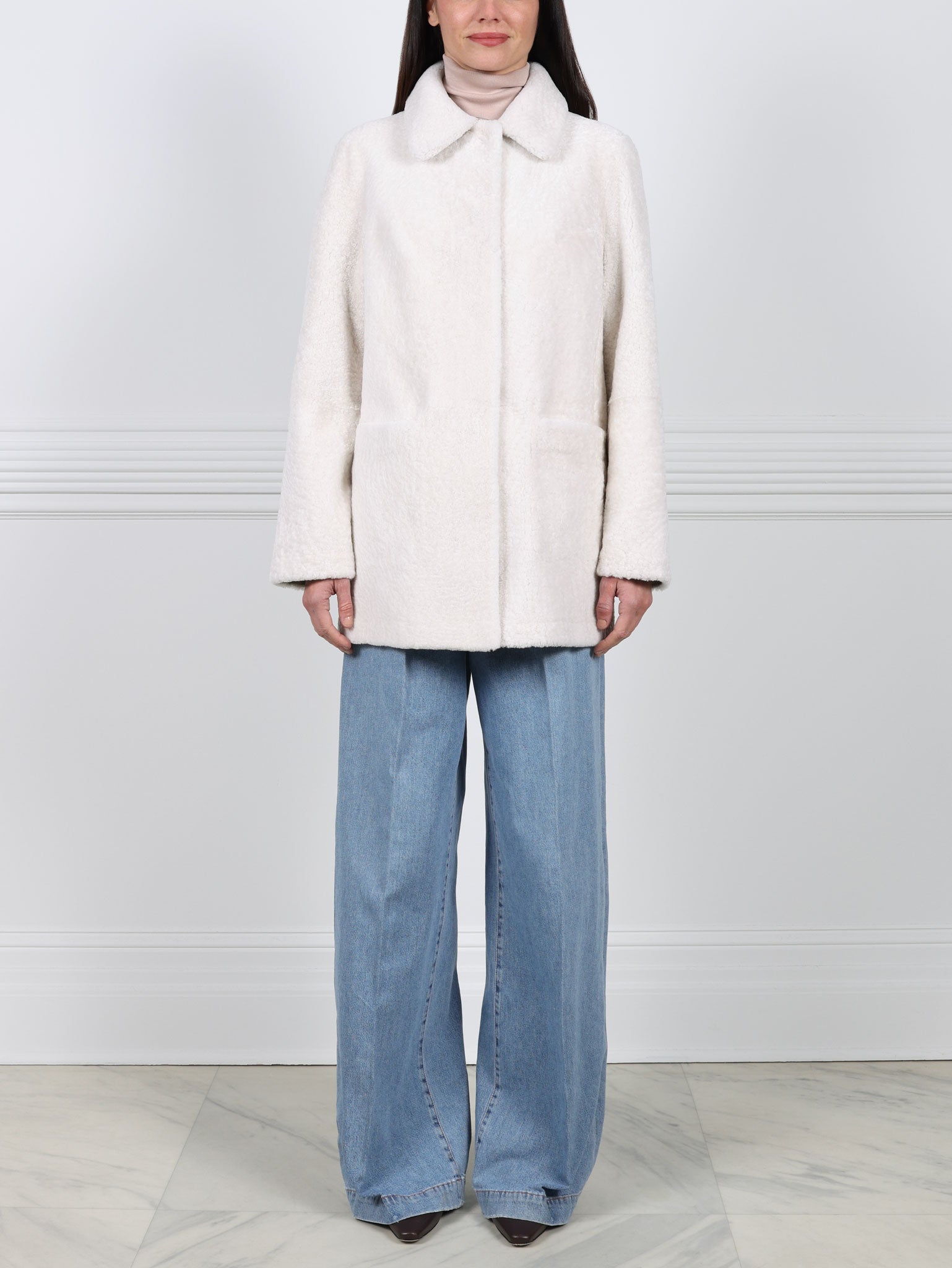 The Stasia Reversible Shearling Jacket