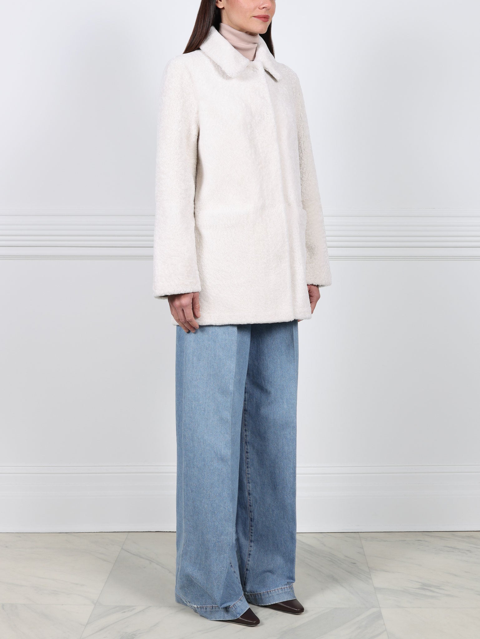 The Stasia Reversible Shearling Jacket