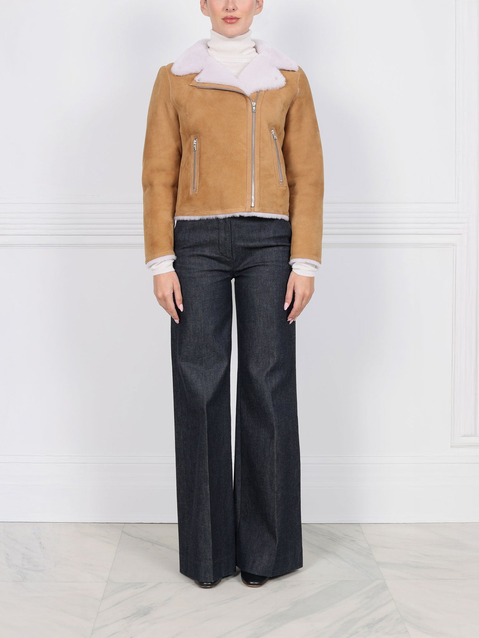 The Moto Shearling Jacket