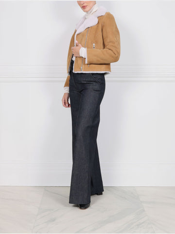 The Moto Shearling Jacket