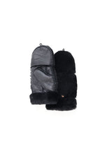 Shearling Fold Over Mittens