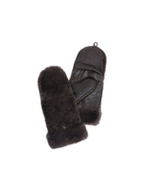 Shearling Fold Over Mittens