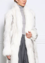 The Aaliyah Knitted Fur Coat