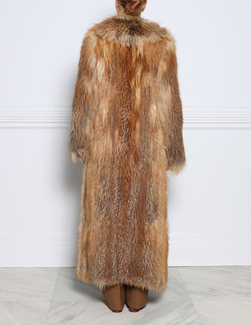 The Phoenix Knitted Fur Coat