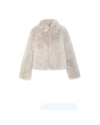 The Makenna Cashmere Shearling Jacket