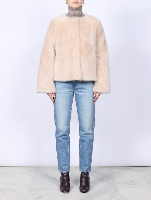Cashmere Shearling Jacket