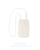 Cashmere Shearling Phone Bag