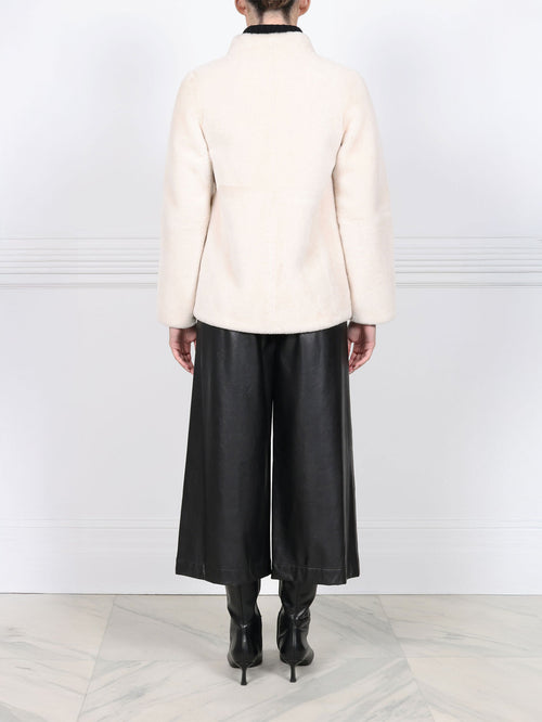 The Ivorie Shearling Jacket