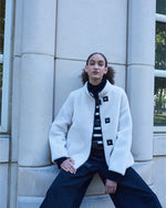 The Ivorie Shearling Jacket