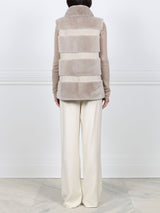 The  Lodge Shearling & Suede Vest