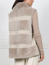 The  Lodge Shearling & Suede Vest