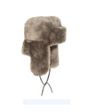 Cashmere Shearling Trapper Hat