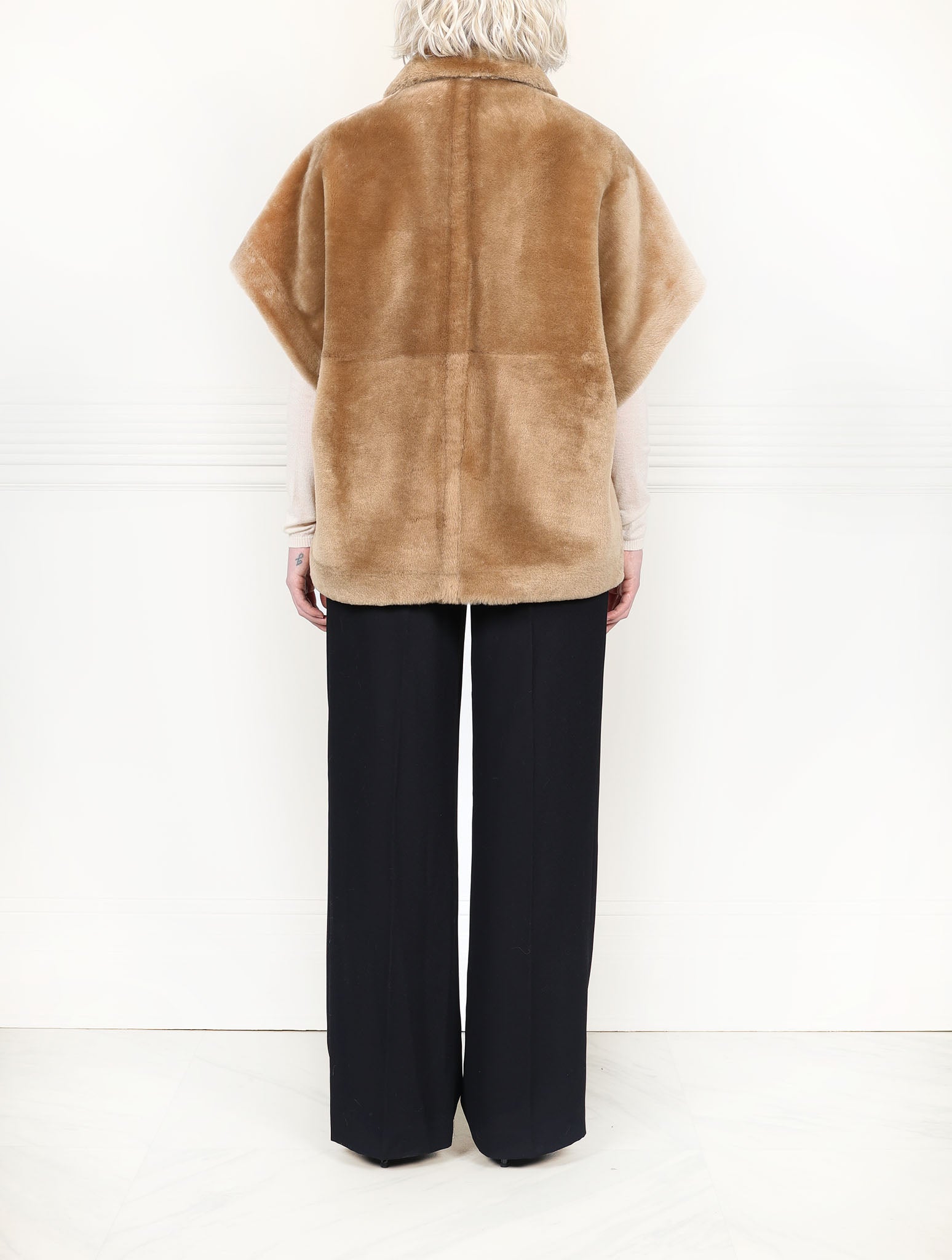 The  Camel Malibu Shearling Jacket