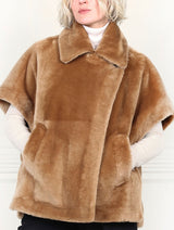 The  Camel Malibu Shearling Jacket