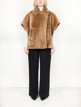 The  Camel Malibu Shearling Jacket