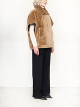 The  Camel Malibu Shearling Jacket