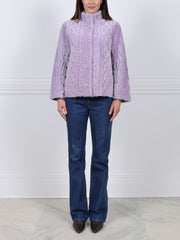 The Allie Shearling Grooved Jacket