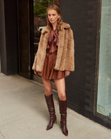 The Trinity Rex Rabbit Fur Jacket