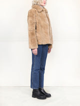 The Trinity Rex Rabbit Fur Jacket
