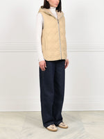 The Black Locust Shearling Vest