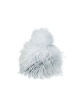 Knitted Cashmere Shearling Hat with Pom (NEW)