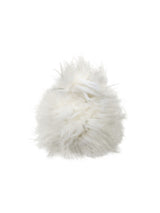 Knitted Cashmere Shearling Hat with Pom (NEW)